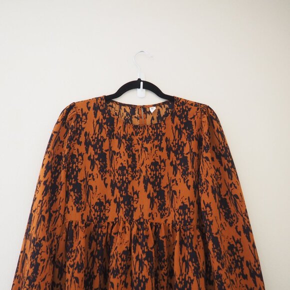 BP. Nordstrom Long Sleeve Babydoll Dress sz M - Picture 2 of 4